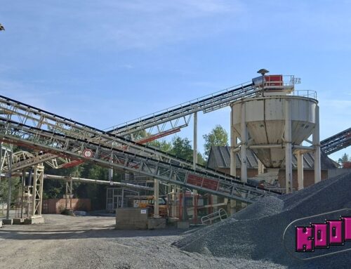 Rekonstruktion der technologischen Linie im Steinbruch Mirošov